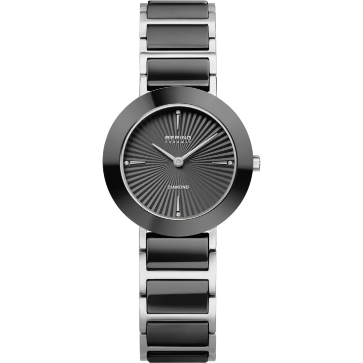 BERING Ceramic mit schwarz Zifferblatt