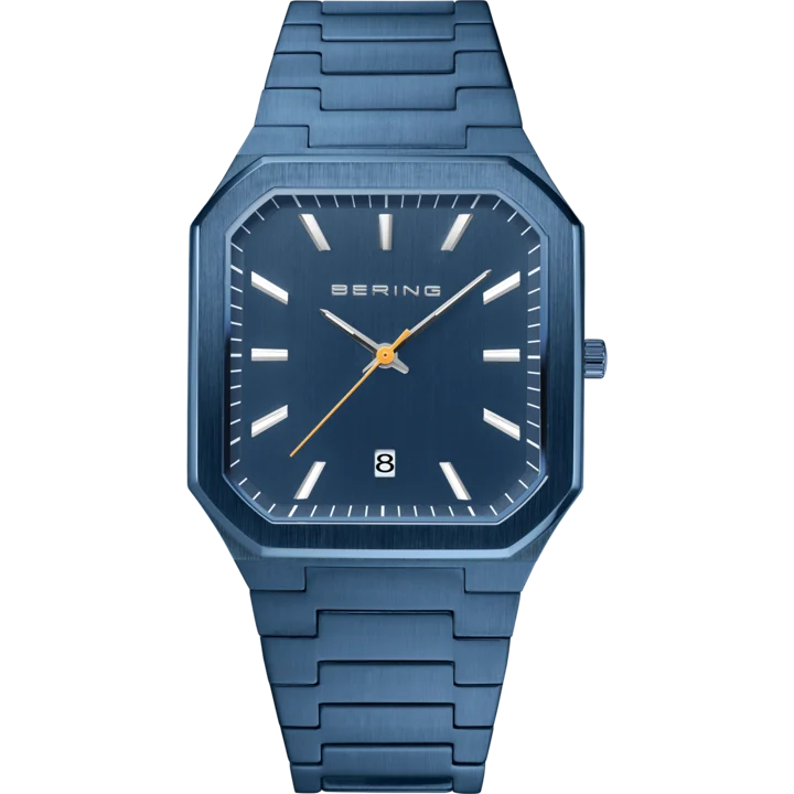 BERING Classic mit blau Zifferblatt