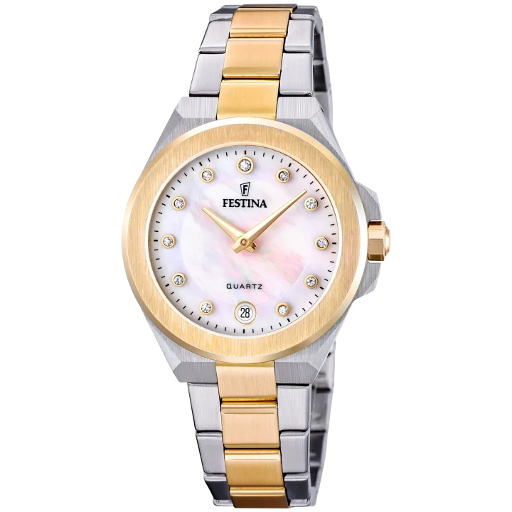 Festina Damenuhr mit weiß Zifferblatt