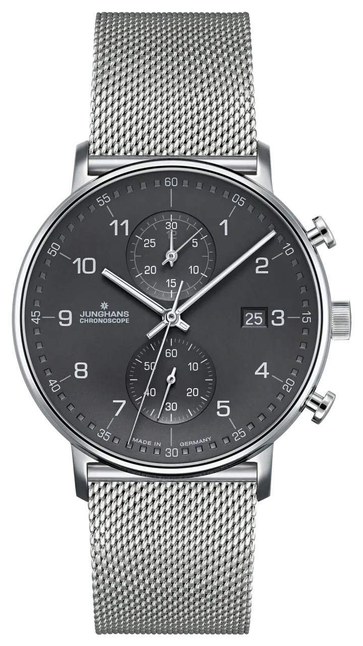 Junghans FORM C mit anthrazit Zifferblatt