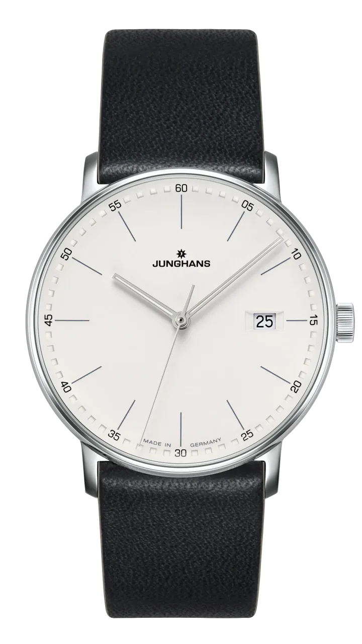 Junghans FORM Quarz mit silber Zifferblatt