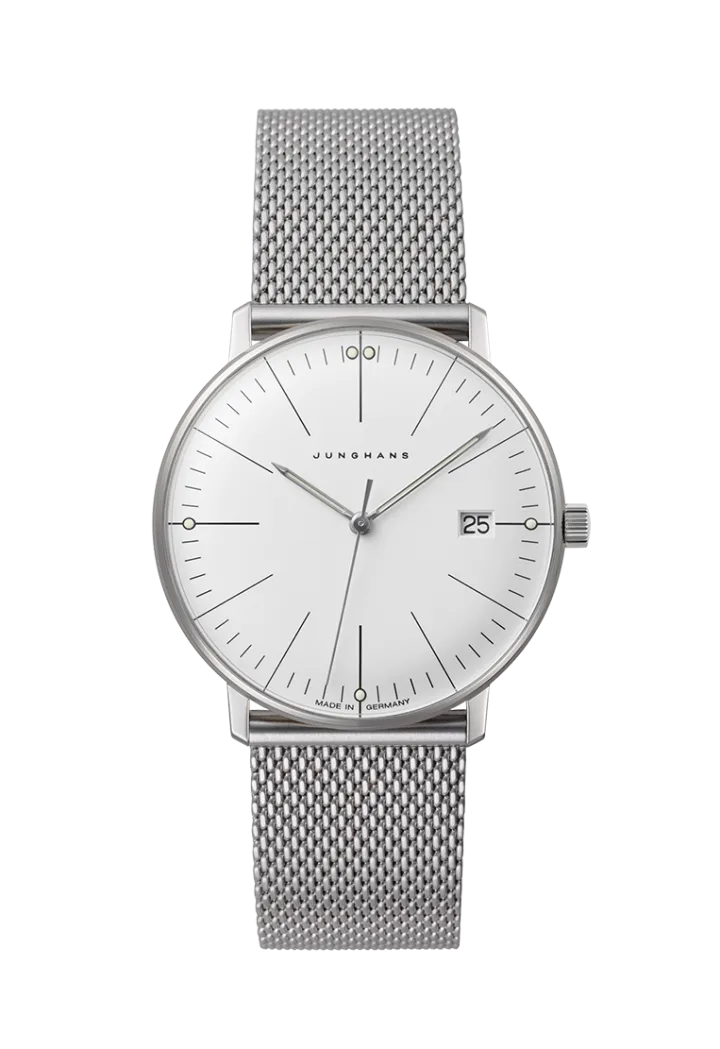 Junghans max bill Damen mit silber Zifferblatt