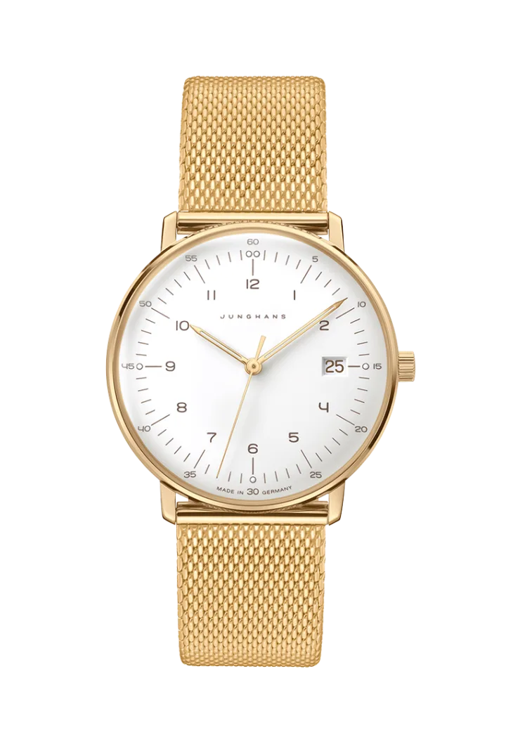 Junghans max bill Damen mit weiß Zifferblatt