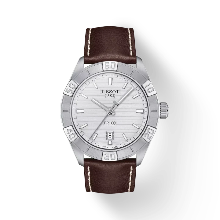 Tissot PR 100 Sport Gent mit silber Zifferblatt