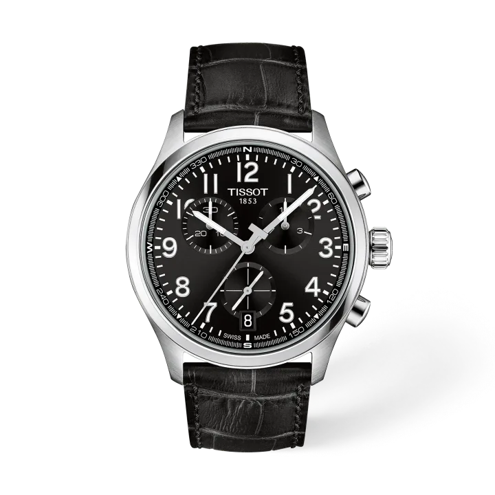 Tissot Chrono L 42mm mit schwarz Zifferblatt