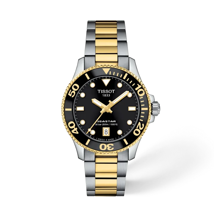 Tissot Seastar 1000 36mm mit schwarz Zifferblatt