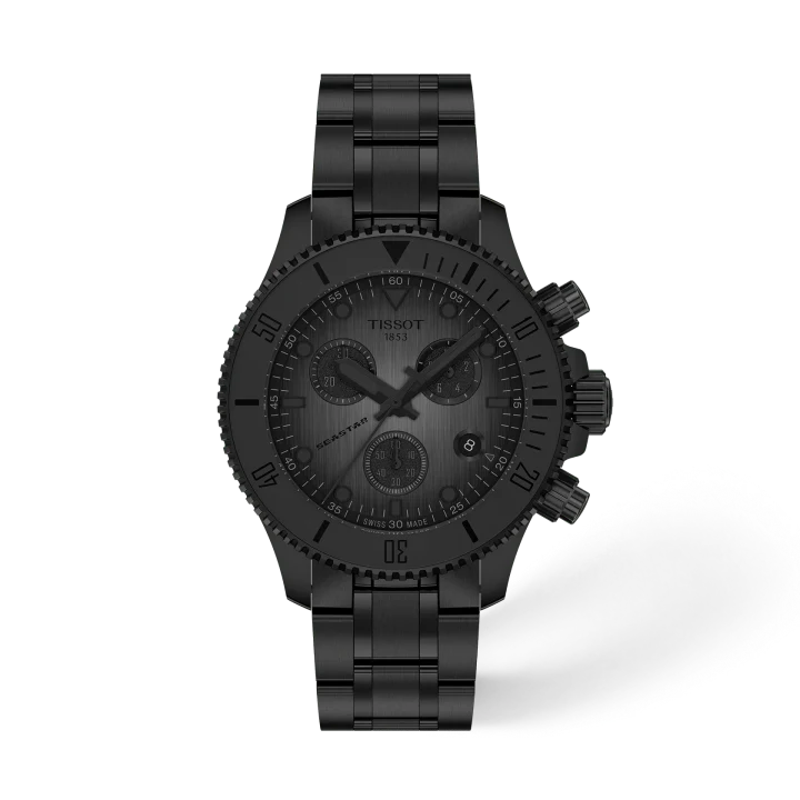 Tissot Seastar 1000 38mm mit schwarz Zifferblatt