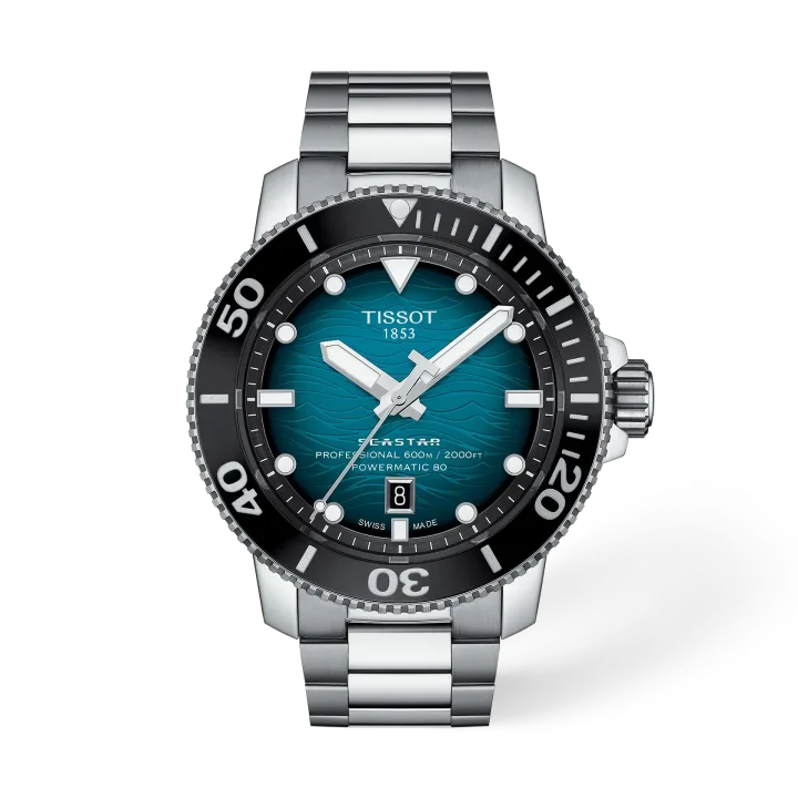 Tissot Seastar 2000 46mm mit blau Zifferblatt