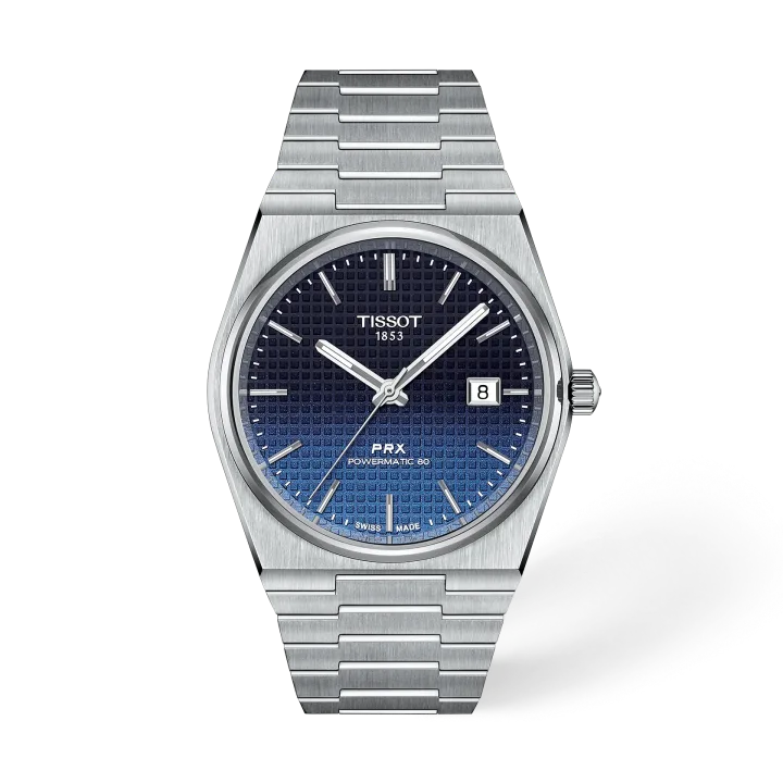 Tissot PRX 40mm mit blau Zifferblatt