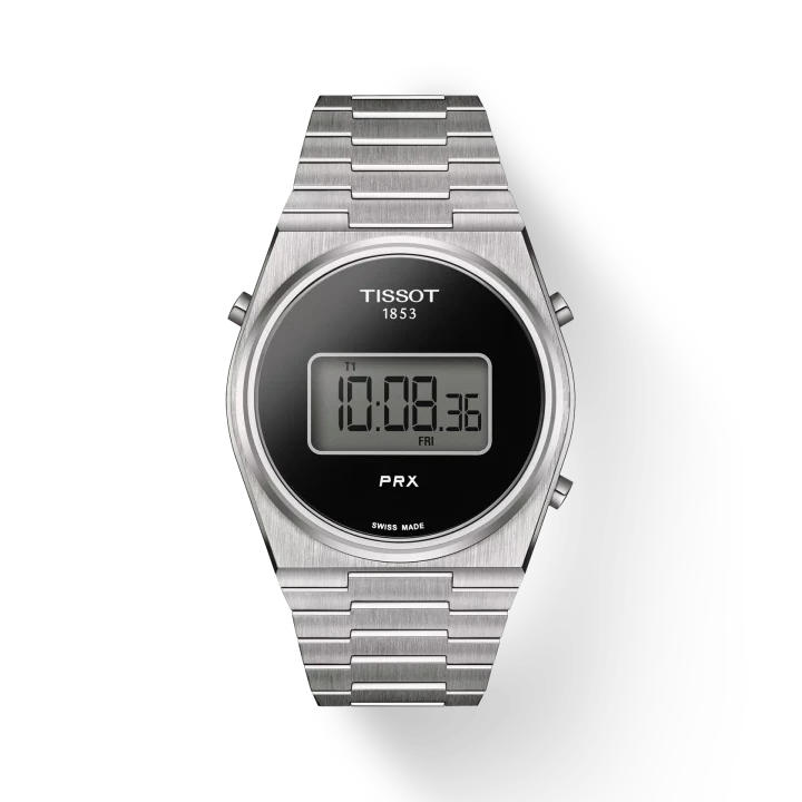 Tissot PRX Digital mit silber Zifferblatt
