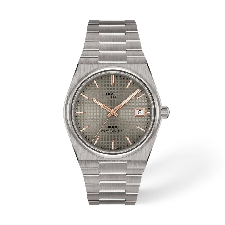 Tissot PRX Titan 38mm mit anthrazit Zifferblatt