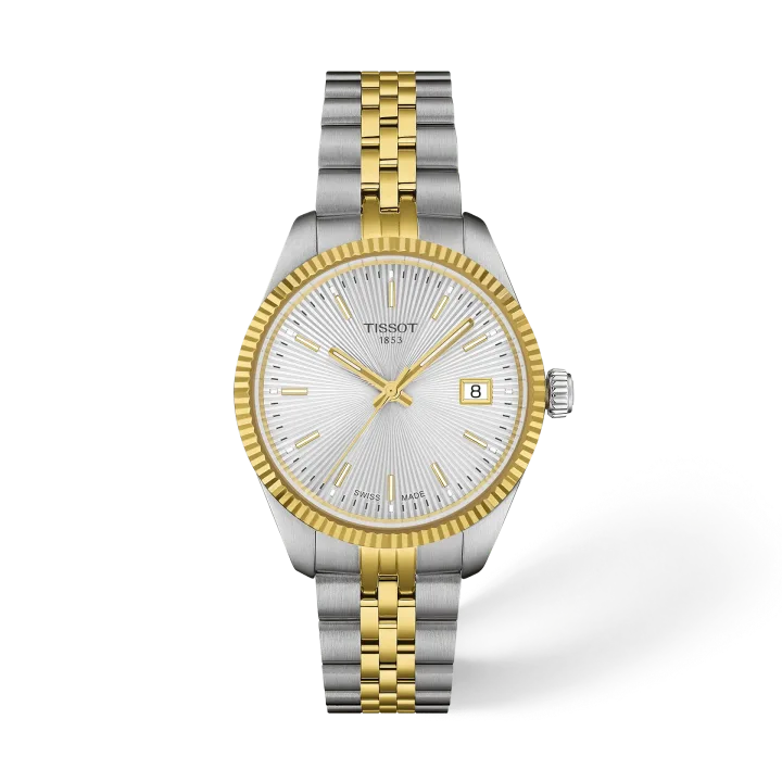 Tissot Ballade 34mm mit silber Zifferblatt