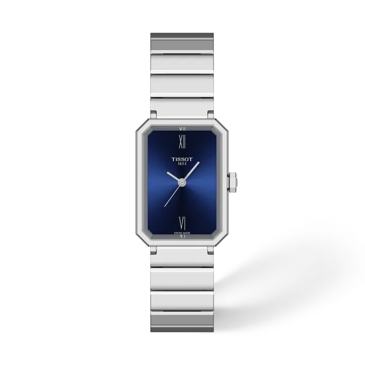 Tissot SRV 30mm mit blau Zifferblatt
